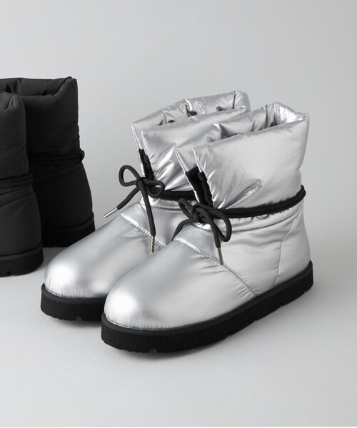 CITEN（シテン）の「＜CITEN＞パファーブーツ（ブーツ・レディース・ブラック/シルバー・S/M/L）」の5枚目の写真