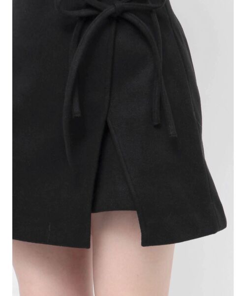 EATME（イートミー）の「ダブルリボンタイトスカート（スカート・レディース・ブラック/アイボリー・MEDIUM/SMALL）」の9枚目の写真