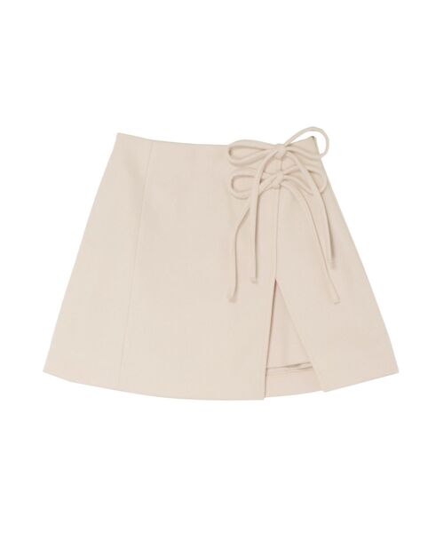 EATME（イートミー）の「ダブルリボンタイトスカート（スカート・レディース・ブラック/アイボリー・MEDIUM/SMALL）」の4枚目の写真