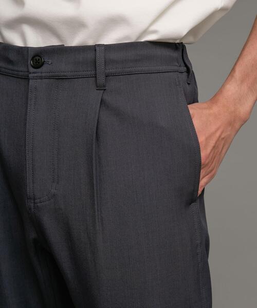 URBAN RESEARCH Sonny Label（アーバンリサーチサニーレーベル）の「ワンタックイージースリムパンツ（その他パンツ・メンズ・チャコールグレー/ネイビー・MEDIUM/LARGE/X-LARGE）」の5枚目の写真