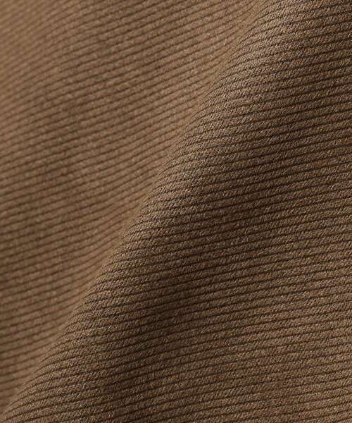 BEAMS HEART（ビームスハート）の「【ユニセックス】スウェード フェイクレイヤー ロングスリーブ Tシャツ（Tシャツ/カットソー・メンズ・ブラック/ブラウン・S/M/L/XL）」の9枚目の写真