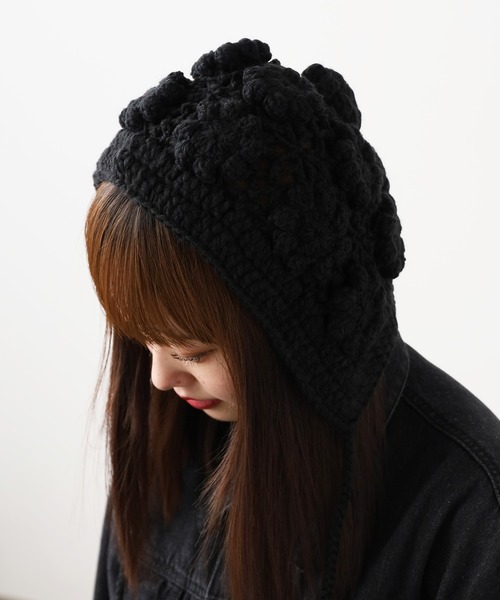 ROOPTOKYO（ループトウキョウ）の「クロシェ編み ニットボンネット