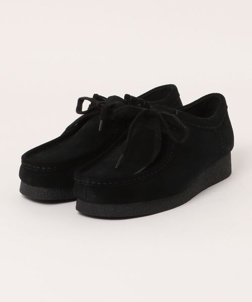 Clarks(クラークス)の「《Clarks》WALLABEEEVO WP(モカシン/デッキシューズ・メンズ・ブラック系その他/ブラック/ベージュ系その他・UK8/UK5/UK9/UK7.5/UK8.5/UK9.5)」の2枚目の写真
