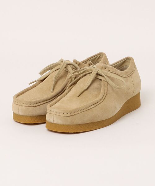 Clarks(クラークス)の「《Clarks》WALLABEEEVO WP(モカシン/デッキシューズ・メンズ・ブラック系その他/ブラック/ベージュ系その他・UK8/UK5/UK9/UK7.5/UK8.5/UK9.5)」の3枚目の写真