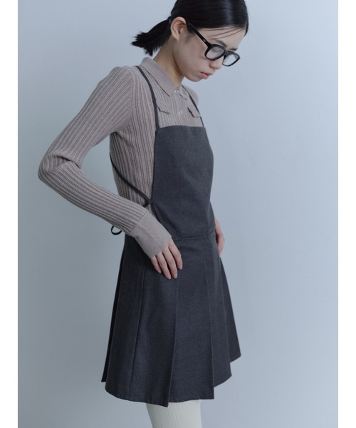 美品　bonjour diary mint エプロンドレス　ワンピース　6y HARPER ROSE | ベビーエプロンワンピ - ミントティーカップ