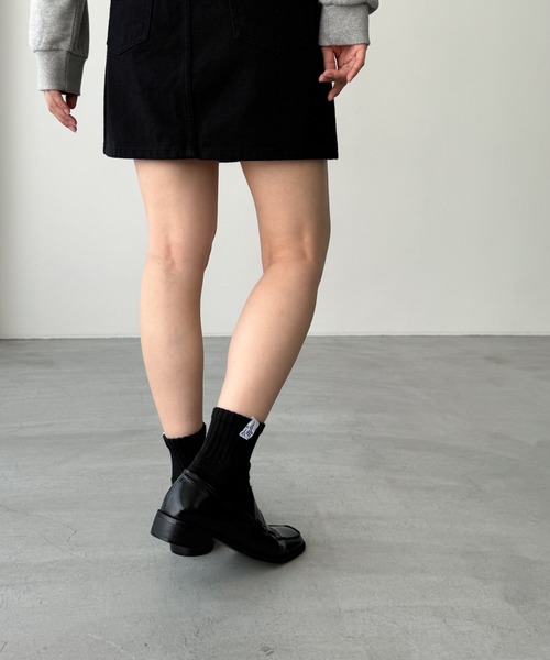 CANAL JEAN（キャナルジーン）の「El mar　スクエアローファー（ローファー・レディース・ブラウン/ブラック・23.5/24/24.5）」の4枚目の写真