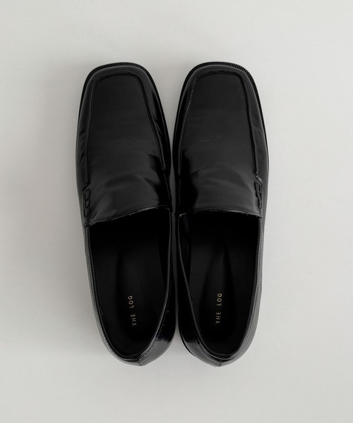 CANAL JEAN（キャナルジーン）の「El mar　スクエアローファー（ローファー・レディース・ブラウン/ブラック・23.5/24/24.5）」の8枚目の写真