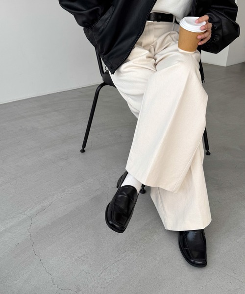 CANAL JEAN（キャナルジーン）の「El mar　スクエアローファー（ローファー・レディース・ブラウン/ブラック・23.5/24/24.5）」の12枚目の写真