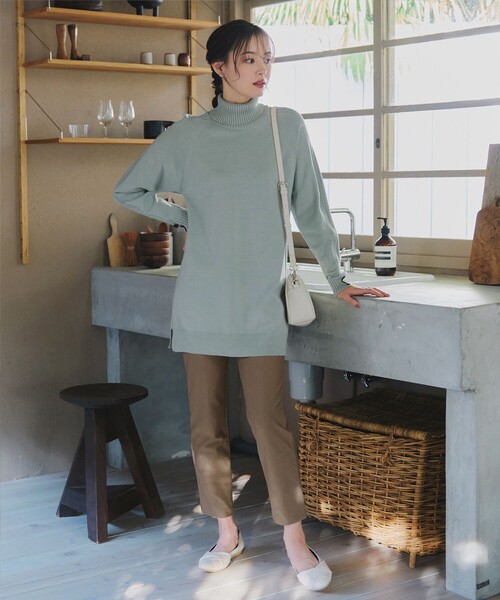 お値下げ❗ヨーガン　　　変形チュニックふんわり暖かい　プランテーションお好きな方 お値下げ❗ヨーガン 変形チュニックふんわり暖かい