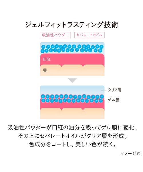KANEBO（カネボウ）の「リップラスティングコート（口紅/リップティント/グロス・レディース・その他・FREE）」の2枚目の写真