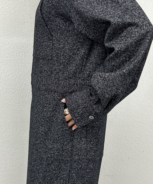 ラウンジドレス【20周年限定】ツイード オールインワン ブラック M LOUNGEDRESS（ラウンジドレス）の「ツイードオールインワン