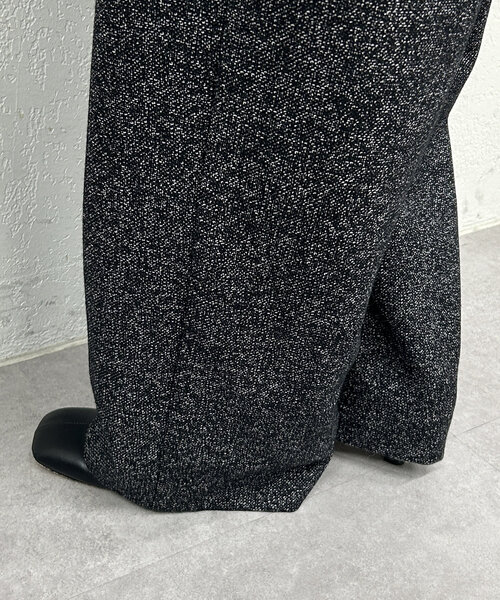 ラウンジドレス【20周年限定】ツイード オールインワン ブラック M LOUNGEDRESS（ラウンジドレス）の「ツイードオールインワン