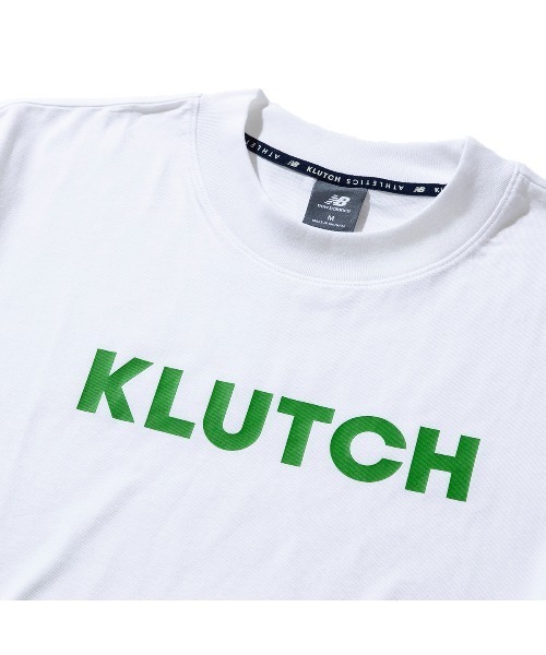 NEW BALANCE(ニューバランス)の「New Balance Klutch X NB Short Sleeve T-Shirt(ニューバランス クラッチ x NB プレゲームショートスリーブTシャツ)(Tシャツ/カットソー・メンズ・ブラック/グレー系/ブルー系/ホワイト・MEDIUM/LARGE/X-LARGE/XX-LARGE)」の8枚目の写真