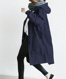 Dream garden（ドリームガーデン）の「バックスリットフード付きロングジャケット（ブルゾン）」