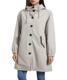 Dream garden（ドリームガーデン）の「バックスリットフード付きロングジャケット（ブルゾン）」