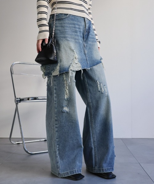 model：156cm 着用サイズ：M