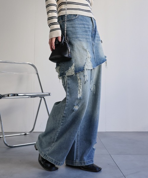 model：156cm 着用サイズ：M