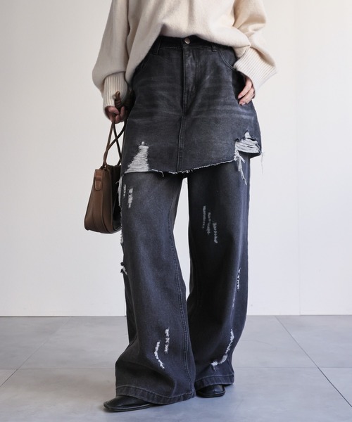 model：156cm 着用サイズ：M
