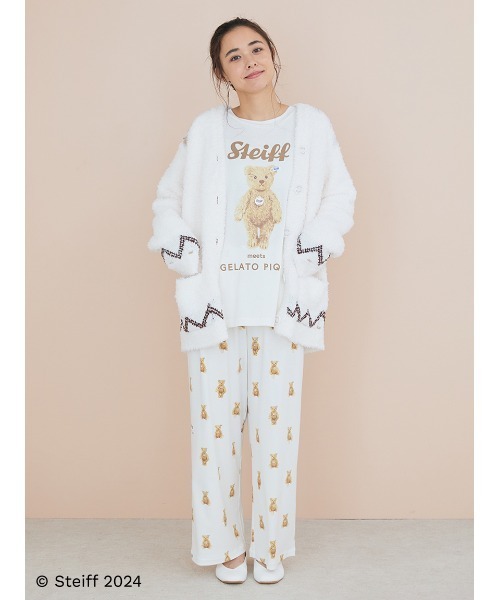 gelato pique（ジェラートピケ）の「【Steiff】James柄ロングパンツ