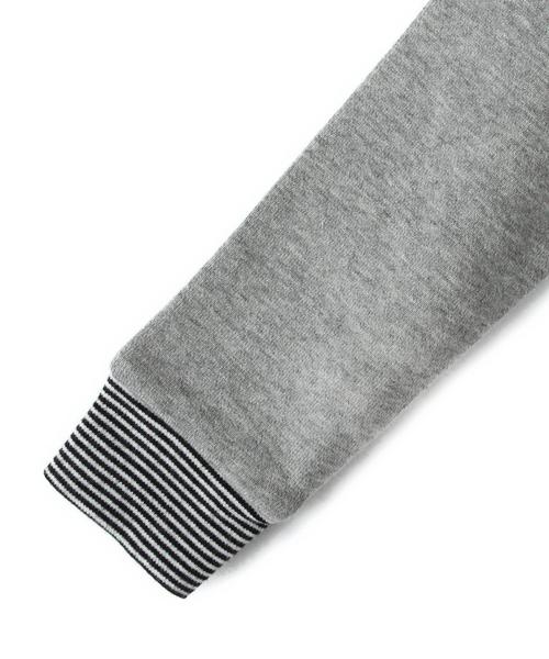 green label relaxing(グリーンレーベルリラクシング)の「【KIDS】ビックフェイスプルオーバー(Tシャツ/カットソー・キッズ・グレー/ライム・115/135/125/105/95)」の7枚目の写真