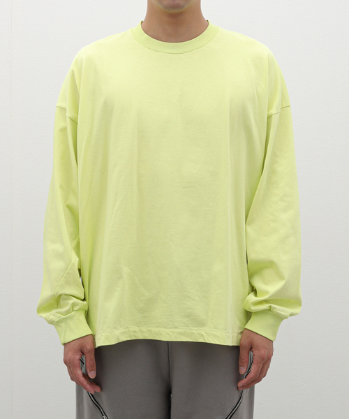 ROTOL(ロトル)の「【ROTOL / ロトル】WIDE TWIST LONG SLEEVE TEE(Tシャツ/カットソー・メンズ・ホワイト/ブラック/グリーン系その他・2/3)」の14枚目の写真