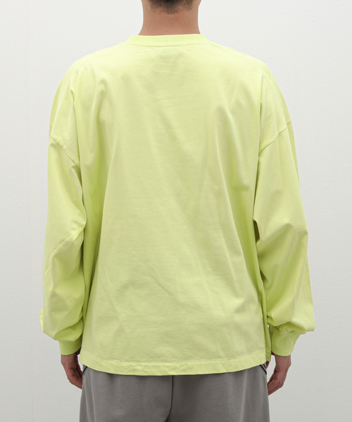 ROTOL(ロトル)の「【ROTOL / ロトル】WIDE TWIST LONG SLEEVE TEE(Tシャツ/カットソー・メンズ・ホワイト/ブラック/グリーン系その他・2/3)」の12枚目の写真