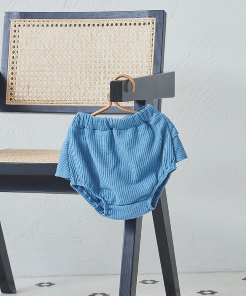 pairmanon（ペアマノン）の「【ベビー】ワッフル 2段フリル ブルマ（その他ベビーウェア・キッズ・ホワイト系その他/ブラウン/テラコッタ/ブラック系その他/ブルー・70/80）」の20枚目の写真