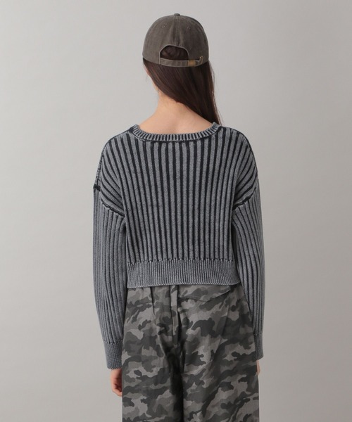 FOREVER 21(フォーエバー トゥエンティーワン)の「【2024FW】ヴィンテージライクニットプルオーバー(ニット/セーター・レディース・グレー/ピンク/ネイビー・FREE)」の16枚目の写真