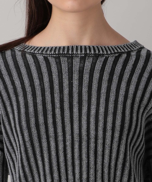 FOREVER 21(フォーエバー トゥエンティーワン)の「【2024FW】ヴィンテージライクニットプルオーバー(ニット/セーター・レディース・グレー/ピンク/ネイビー・FREE)」の17枚目の写真