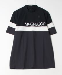 McGREGOR（マックレガー）の「McGREGOR GOLF <メンズ＞ ハーフスリーブバイカラーモックネックT（Tシャツ/カットソー・メンズ）」