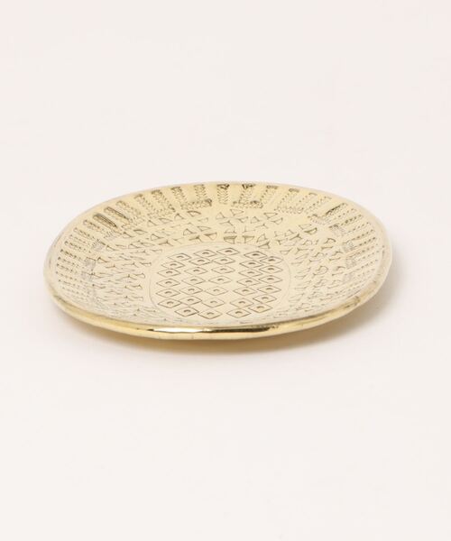 amabro アマブロ インドの真鍮トレー トレイ（収納グッズ）｜HIGHTIDE