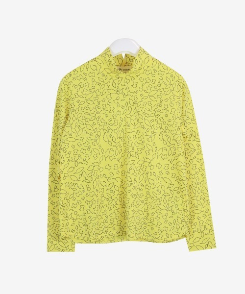 Picone イエローハイネックシャツ Picone CLUB（ピッコーネクラブ） t