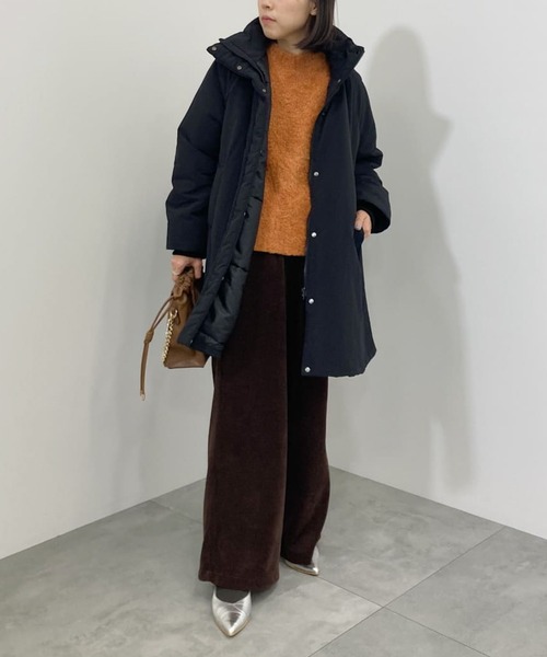 Green Parks(グリーンパークス)の「ブークレニットプルオーバー(ニット/セーター・レディース・ネイビー/オレンジ/ピンク・FREE)」の21枚目の写真