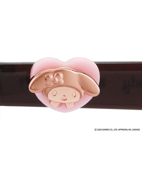 Zoff(ゾフ)の「【マイメロディ モデル】ボストン型サングラス|Zoff|Sanrio Characters(サングラス・レディース・ブラウン系その他・FREE)」の12枚目の写真
