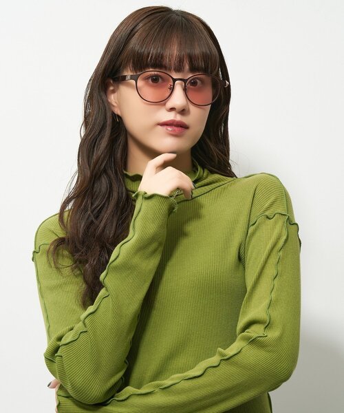 Zoff(ゾフ)の「【マイメロディ モデル】ボストン型サングラス|Zoff|Sanrio Characters(サングラス・レディース・ブラウン系その他・FREE)」の22枚目の写真