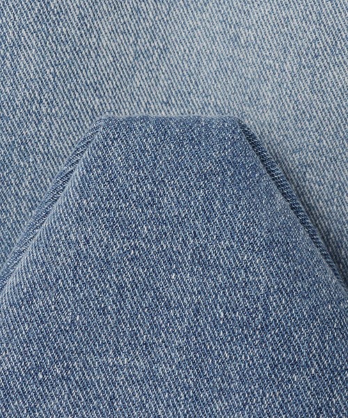 andme(アンドミー)の「ワイドデニムカーブパンツ(デニムパンツ・レディース・ブラック/ライトブルー/ブルー・L/M)」の18枚目の写真