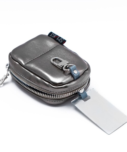 FREAK'S STORE(フリークスストア)の「SMAST/スマスト SMAST MIRROR POUCH(ポーチ・メンズ・グレー/ブルー/ピンク/レンガ・ONE SIZE)」の12枚目の写真