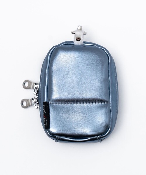 FREAK'S STORE(フリークスストア)の「SMAST/スマスト SMAST MIRROR POUCH(ポーチ・メンズ・グレー/ブルー/ピンク/レンガ・ONE SIZE)」の13枚目の写真