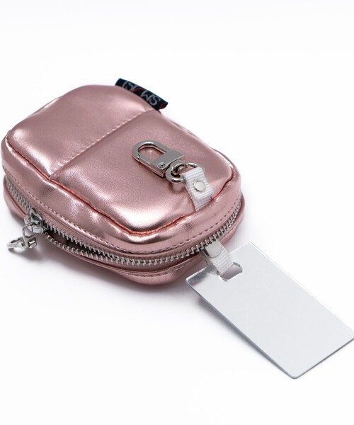 FREAK'S STORE(フリークスストア)の「SMAST/スマスト SMAST MIRROR POUCH(ポーチ・メンズ・グレー/ブルー/ピンク/レンガ・ONE SIZE)」の21枚目の写真