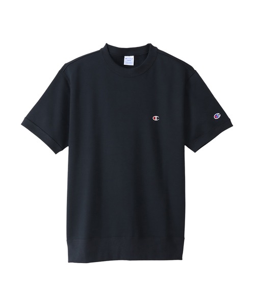 Champion（チャンピオン）の「【Champion/チャンピオン】メンズ ベーシック 大きいサイズ ショートスリーブクルーネックスウェットシャツ（スウェット・メンズ・ブラック/ネイビー/オートミール/グレー/ライトブラウン・XX-LARGE/XXX-LARGE/XXXX-LARGE）」の5枚目の写真