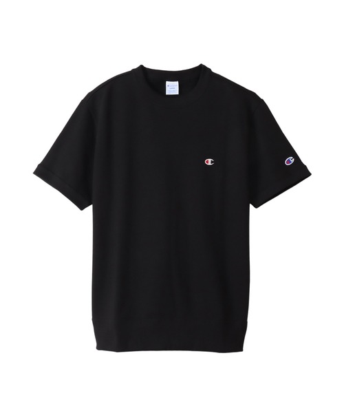 Champion（チャンピオン）の「【Champion/チャンピオン】メンズ ベーシック 大きいサイズ ショートスリーブクルーネックスウェットシャツ（スウェット・メンズ・ブラック/ネイビー/オートミール/グレー/ライトブラウン・XX-LARGE/XXX-LARGE/XXXX-LARGE）」の2枚目の写真