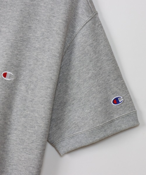 Champion（チャンピオン）の「【Champion/チャンピオン】メンズ ベーシック 大きいサイズ ショートスリーブクルーネックスウェットシャツ（スウェット・メンズ・ブラック/ネイビー/オートミール/グレー/ライトブラウン・XX-LARGE/XXX-LARGE/XXXX-LARGE）」の11枚目の写真