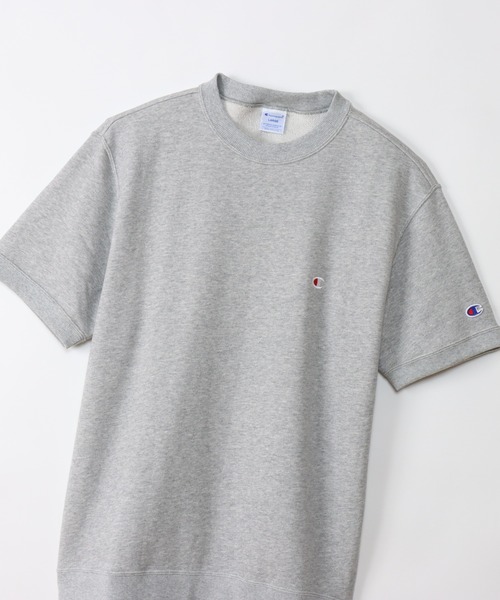 Champion（チャンピオン）の「【Champion/チャンピオン】メンズ ベーシック 大きいサイズ ショートスリーブクルーネックスウェットシャツ（スウェット・メンズ・ブラック/ネイビー/オートミール/グレー/ライトブラウン・XX-LARGE/XXX-LARGE/XXXX-LARGE）」の12枚目の写真