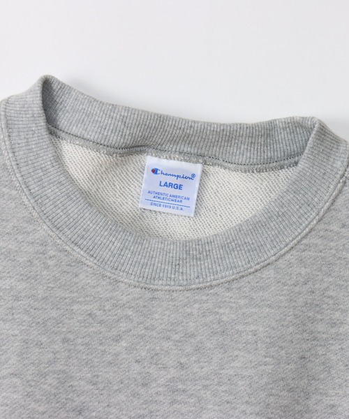 Champion（チャンピオン）の「【Champion/チャンピオン】メンズ ベーシック 大きいサイズ ショートスリーブクルーネックスウェットシャツ（スウェット・メンズ・ブラック/ネイビー/オートミール/グレー/ライトブラウン・XX-LARGE/XXX-LARGE/XXXX-LARGE）」の13枚目の写真
