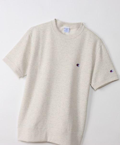 Champion（チャンピオン）の「【Champion/チャンピオン】メンズ ベーシック 大きいサイズ ショートスリーブクルーネックスウェットシャツ（スウェット・メンズ・ブラック/ネイビー/オートミール/グレー/ライトブラウン・XX-LARGE/XXX-LARGE/XXXX-LARGE）」の16枚目の写真