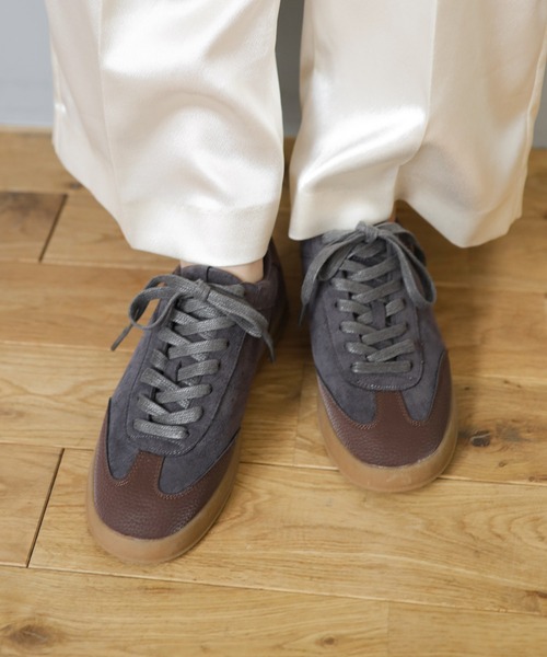 SESTO(セスト)の「ガムソールレースアップスニーカー(スニーカー・レディース・グレイッシュベージュ/グレー/ブラウン・22.5cm/23.0cm/23.5cm/24.0cm/24.5cm/25.0cm)」の8枚目の写真
