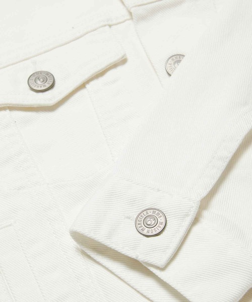 MM6 Maison Margiela（ｴﾑｴﾑｼｯｸｽ ﾒｿﾞﾝ ﾏﾙｼﾞｪﾗ）の「MM6 Maison Margiela(エムエムシックス メゾン マルジェラ)Kids & Junior ジャケット（その他アウター・キッズ・オフホワイト・10Y）」の5枚目の写真