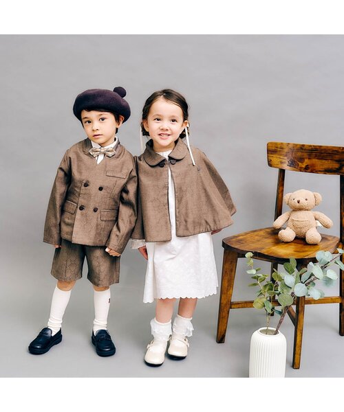 apres les cours(アプレレクール)の「tinybear 蝶ネクタイ(蝶ネクタイ・キッズ・ベージュ・FREE)」の5枚目の写真