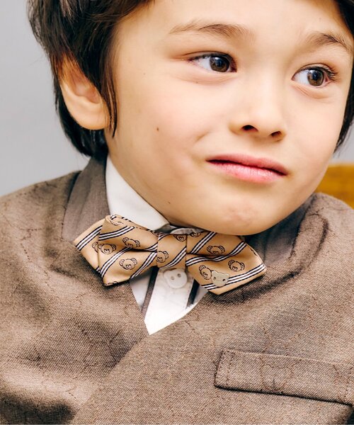 apres les cours(アプレレクール)の「tinybear 蝶ネクタイ(蝶ネクタイ・キッズ・ベージュ・FREE)」の10枚目の写真