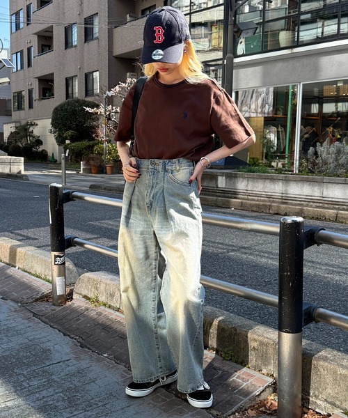 U.S. POLO ASSN.(ユーエスポロアッスン)の「【U.S. POLO ASSN.】限定商品 ユニセックス展開 POLO ティップラインカノコポロTシャツ ポロシャツ素材(Tシャツ/カットソー・レディース・ブラック/ホワイト/イエロー/ダークグリーン/ダークブラウン/ネイビー/レッド/ホワイト系その他3/ブラック系その他2/ブラック系その他3/ネイビー系3/ブルー系その他3・S/M/L/XL)」の13枚目の写真